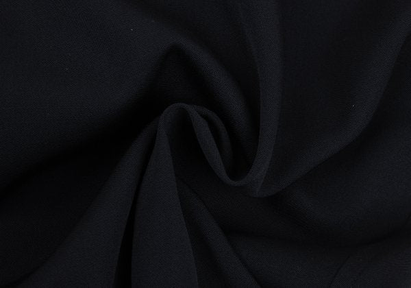 Y's Wool Gabardine Two-Tuck Wide Pants Navy Size M