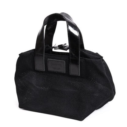 Yohji Yamamoto Mesh Mini Handbag Black