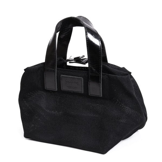 Yohji Yamamoto Mesh Mini Handbag Black
