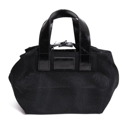 Yohji Yamamoto Mesh Mini Handbag Black
