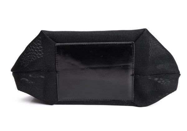 Yohji Yamamoto Mesh Mini Handbag Black