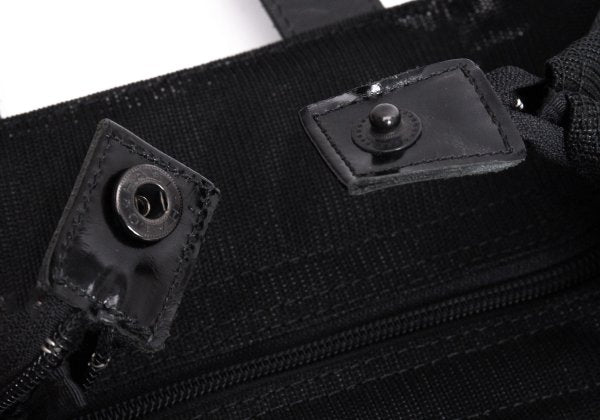 Yohji Yamamoto Mesh Mini Handbag Black