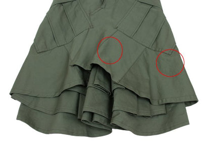 JUNYA WATANABE CDG Military Reworked Midi Skirt Khaki Size S