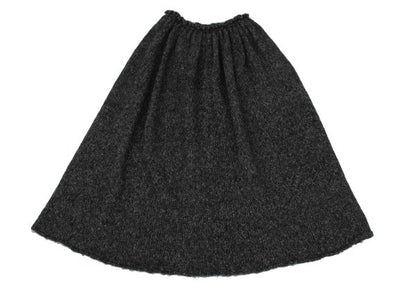 Y's Wool Blend Gathered Midi Skirt Beige Size 3