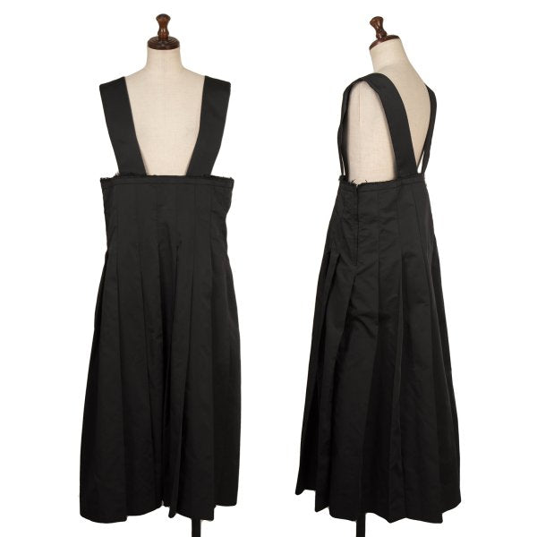 COMME des GARCONS Polyester Pleated Skirt Black Size S