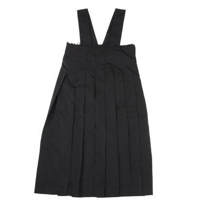 COMME des GARCONS Polyester Pleated Skirt Black Size S