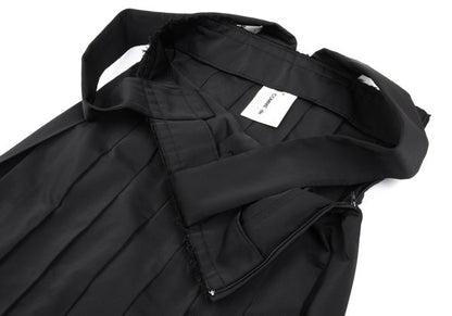 COMME des GARCONS Polyester Pleated Skirt Black Size S