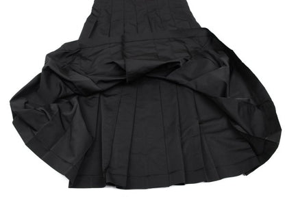COMME des GARCONS Polyester Pleated Skirt Black Size S