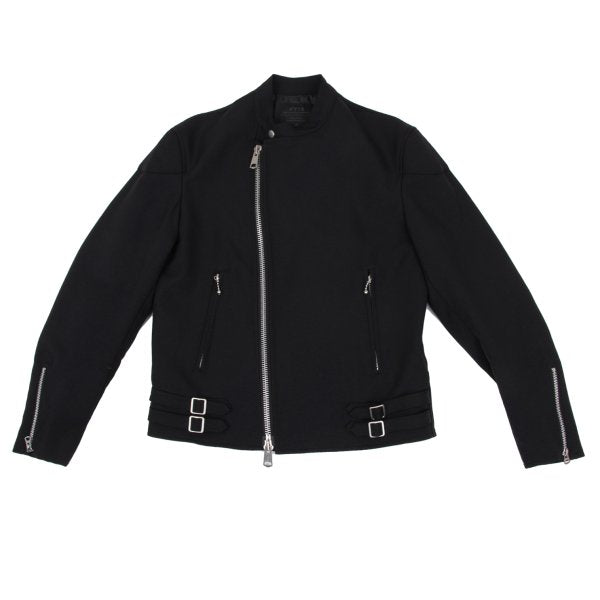 s'yte Poly Padded Elbow Patch Rider Jacket Black Size 2