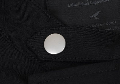 s'yte Poly Padded Elbow Patch Rider Jacket Black Size 2