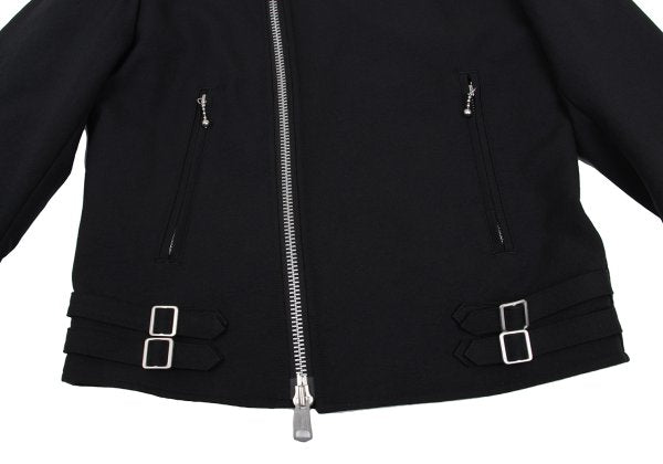 s'yte Poly Padded Elbow Patch Rider Jacket Black Size 2
