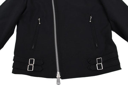 s'yte Poly Padded Elbow Patch Rider Jacket Black Size 2