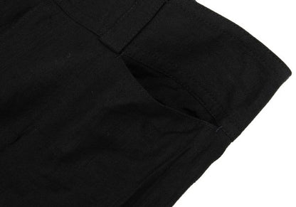 COMME des GARCONS Linen Rayon Wide Pants Black Size M