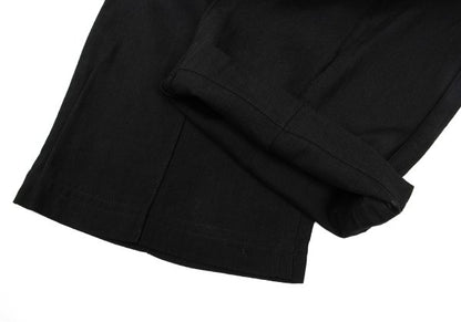 COMME des GARCONS Linen Rayon Wide Pants Black Size M