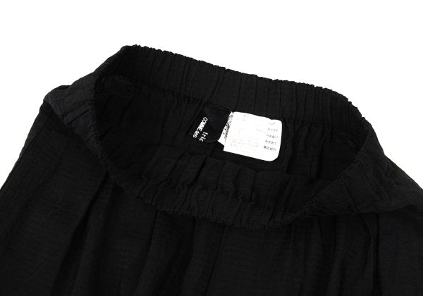 tricot COMME des GARCONS Cupro Shadow Skirt Black Size M