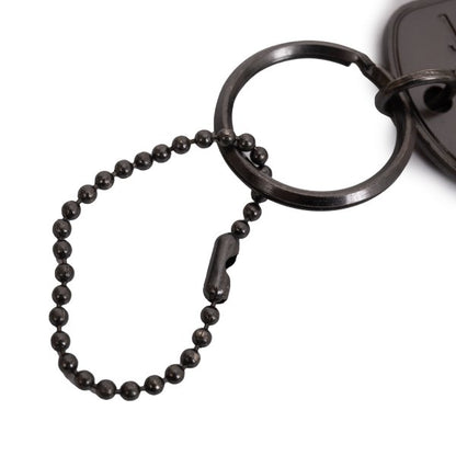 Jean Paul GAULTIER Dog Keychain Gunmetal