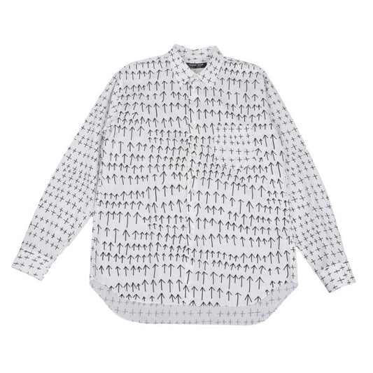 COMME des GARCONS HOMME DEUX Cotton Shirt White Size XL