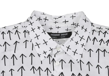 COMME des GARCONS HOMME DEUX Cotton Shirt White Size XL