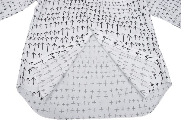COMME des GARCONS HOMME DEUX Cotton Shirt White Size XL