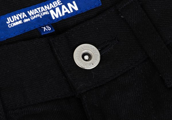 JUNYA WATANABE MAN Patchwork Denim Jeans Black Size XS