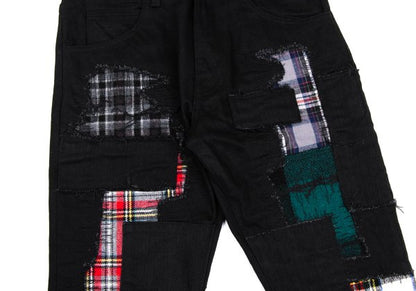 JUNYA WATANABE MAN Patchwork Denim Jeans Black Size XS