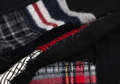 JUNYA WATANABE MAN Patchwork Denim Jeans Black Size XS