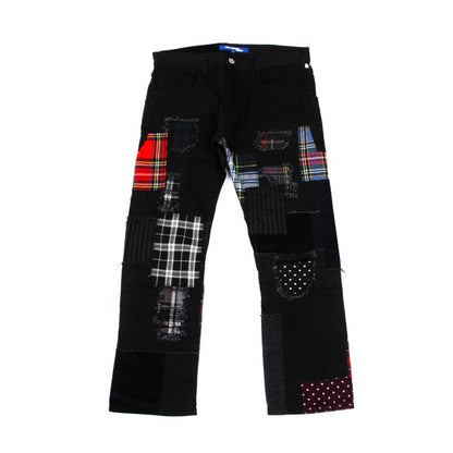 JUNYA WATANABE MAN Patchwork Denim Jeans Black Size XS