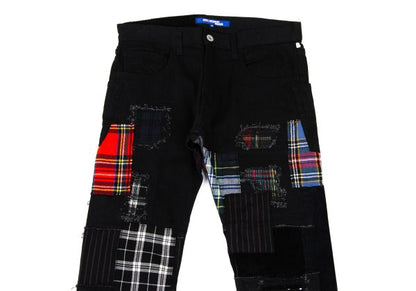 JUNYA WATANABE MAN Patchwork Denim Jeans Black Size XS