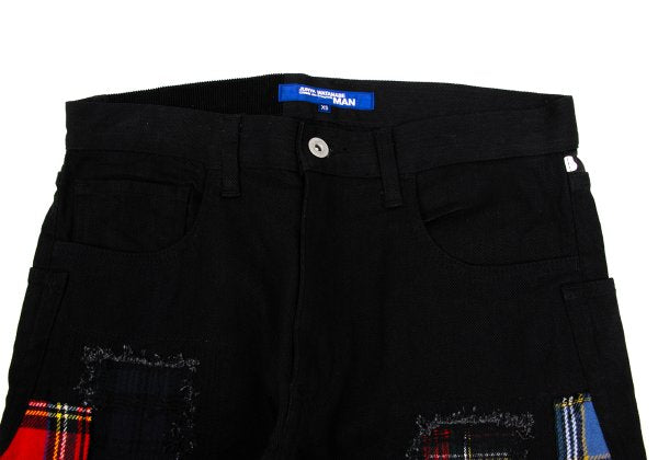 JUNYA WATANABE MAN Patchwork Denim Jeans Black Size XS