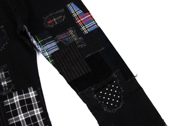 JUNYA WATANABE MAN Patchwork Denim Jeans Black Size XS