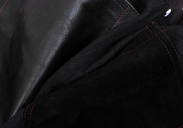 JUNYA WATANABE MAN Patchwork Denim Jeans Black Size XS