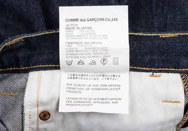 JUNYA WATANABE MAN PINK x Levi's Patch Jeans Indigo Size S