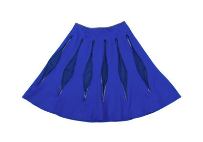 JUNYA WATANABE 13SS Zipper Mesh Skirt Blue Size XS