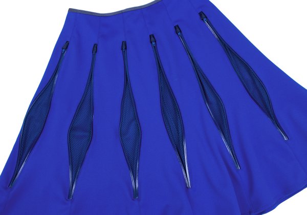 JUNYA WATANABE 13SS Zipper Mesh Skirt Blue Size XS
