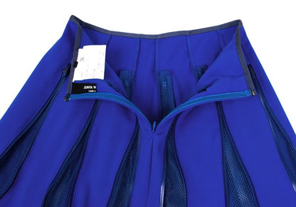JUNYA WATANABE 13SS Zipper Mesh Skirt Blue Size XS