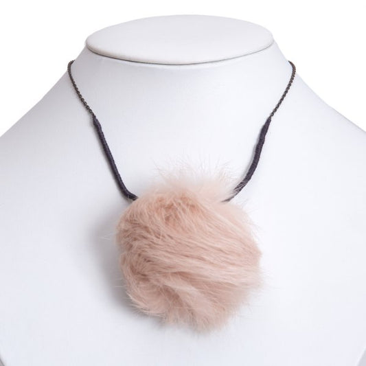 UNDERCOVER Silver 925 Rabbit Necklace Pink