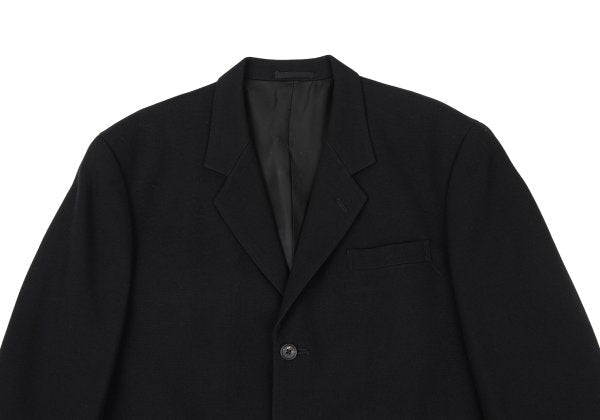 Y's for men Wool 3-Button Notch Lapel Jacket Black Size M