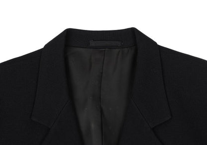 Y's for men Wool 3-Button Notch Lapel Jacket Black Size M