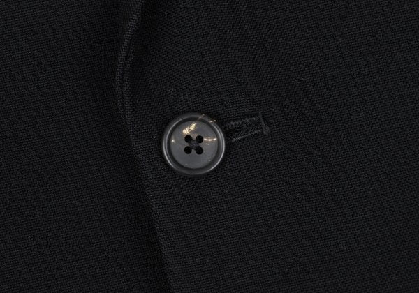 Y's for men Wool 3-Button Notch Lapel Jacket Black Size M