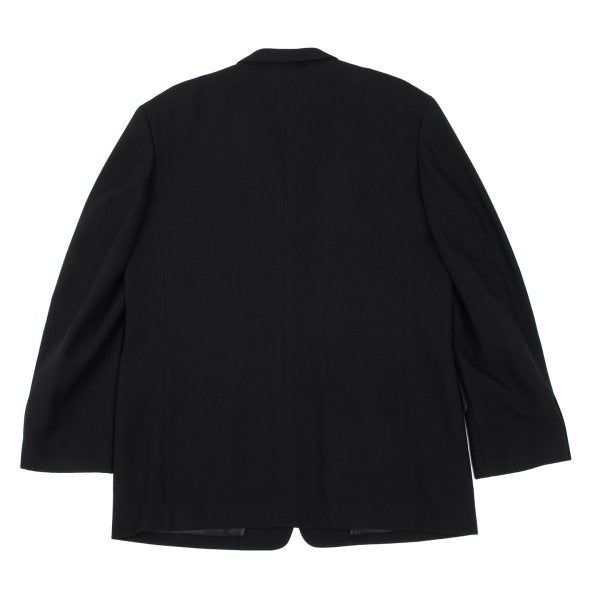 Y's for men Wool 3-Button Notch Lapel Jacket Black Size M