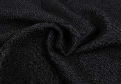 Y's for men Wool 3-Button Notch Lapel Jacket Black Size M