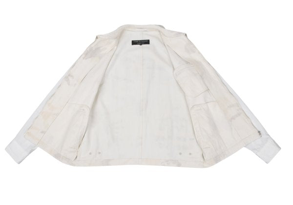 COMME des GARCONS HOMME PLUS Camo Jacket Ivory Size M