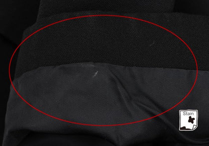 Yohji Yamamoto NOIR Wool Gabardine Fly Jacket Black Size 2