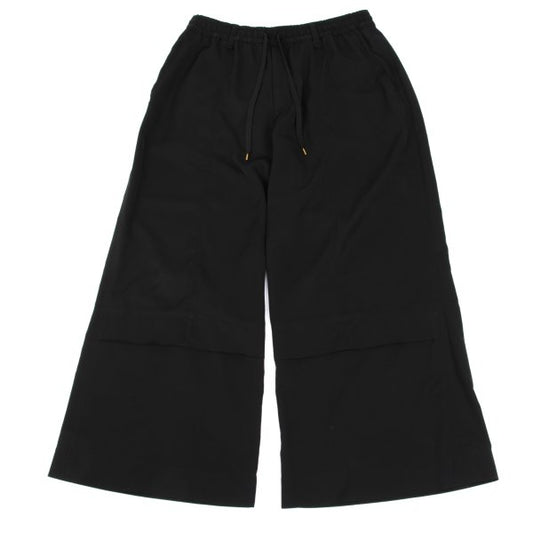 Iroquois Poly Knee Patch Wide Easy Pants Black Size 3