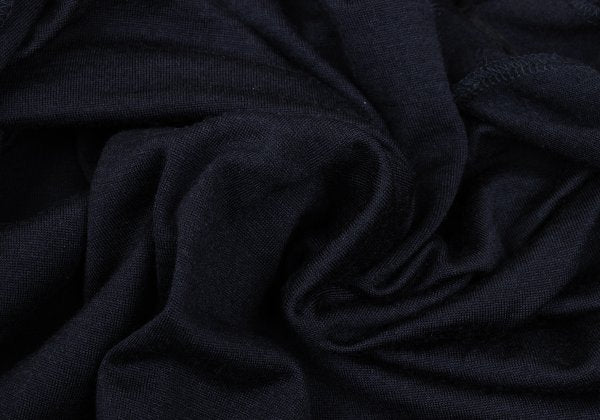 COMME des GARCONS Frill Sleeve Design Blouse Navy Size M