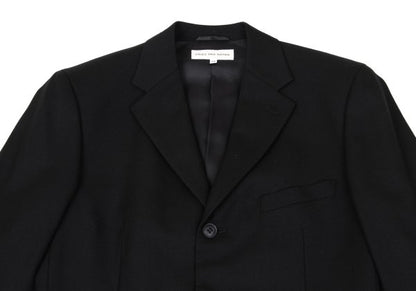 DRIES VAN NOTEN Wool 3B Jacket Black Size 48