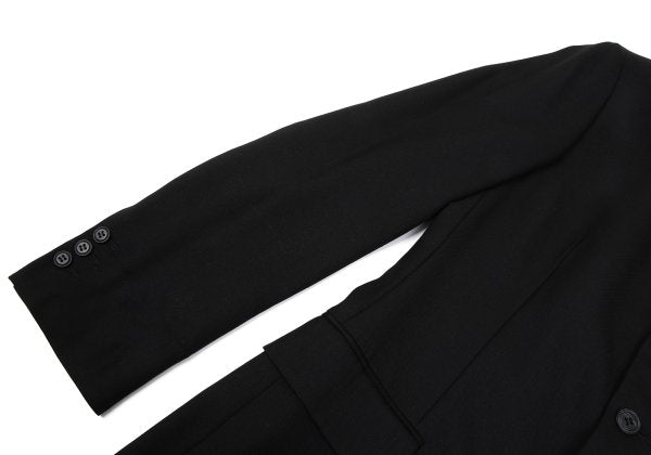 DRIES VAN NOTEN Wool 3B Jacket Black Size 48