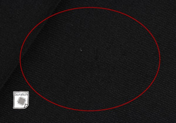 DRIES VAN NOTEN Wool Straight Pants Black Size 48