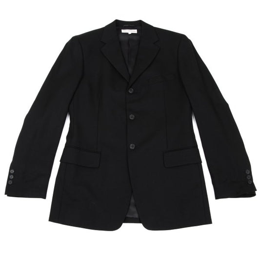 DRIES VAN NOTEN Wool Jacket Black Size 48