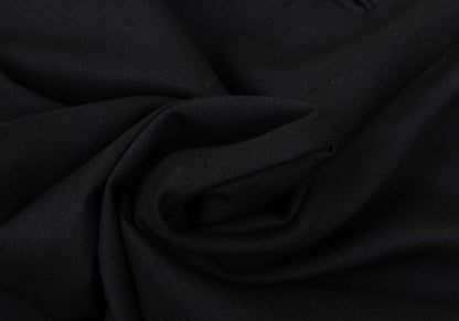DRIES VAN NOTEN Wool Jacket Black Size 48